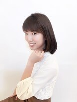 モリオ フロム ロンドン 鶴瀬店 【morio鶴瀬】黒髪ワンカール内巻きボブ