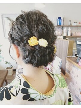 ヘアメイクライン(hair make LINE) 似合わせヘアセット