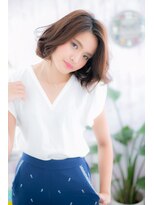 ミック 日暮里店(miq)&nbsp;毛流れ自在に…色っぽミディアムa