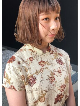 バローチェ 大阪 堀江(Barouche) 【Barouche】　ブロンドボブ　ベージュ　堀江