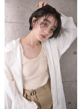 ネオリーブカフ 鶴ヶ峰店(Neolive caff) マッシュショートに無造作なウェーブで大人可愛く♪