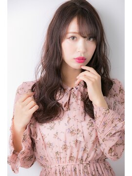 ユーフォリア 銀座(Euphoria) 小顔大人かわいい無造作カールモカベージュ♪　担当 戸田