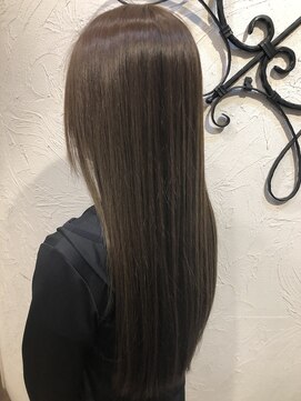 ローグヘアー 綾瀬店(Rogue HAIR) ミントカラーxうるつやストレート【綾瀬美容院】《Rogue　柴崎》