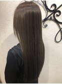 ミントカラーxうるつやストレート【綾瀬美容院】《Rogue 柴崎》