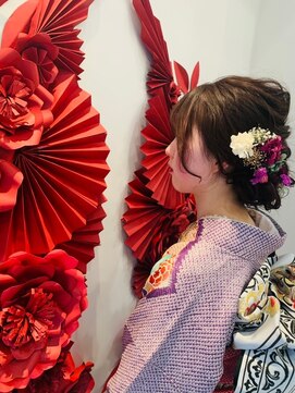 ソレイユ フタガワ(SOLEIL FUTAGAWA) 着物スタイル♪大人かわいいシックなスタイル☆