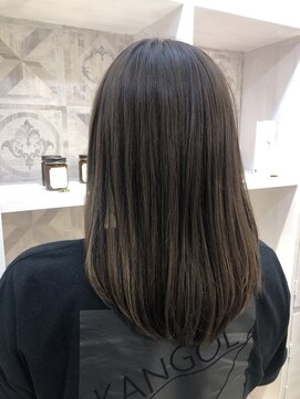 カフカヘア 吉祥寺店(kafka hair) 【miles 吉祥寺】飯澤香織  大人かわいいカーキグレージュ