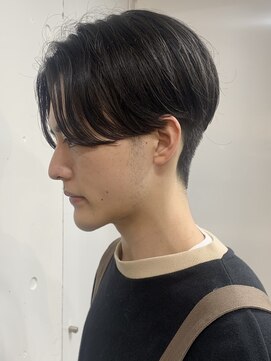 バイフィフス 原宿/表参道(by fifth) ◇センターパート 韓国ヘア ニュアンスパーマ トランクスヘア