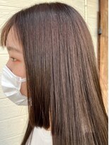 マーブルヘアー(Marble hair)&nbsp;モテ髪ロング×ベージュカラー