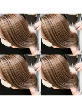 ルフレ 新宿本店2nd(Reflet) ハイライト/インナーカラー/イヤリングカラー