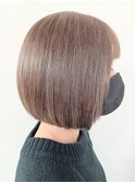 ☆ハイトーンで楽しむシンプルボブ☆