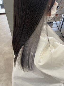 ナンバー(number+) 20代30代イヤリングカラーシルバーインナーカラー