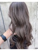 【打越】ロング×モカグレージュ