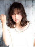 エアリーフェミニンロブ/グリーンルーム 武蔵小杉 髪質改善 眉毛