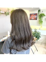 サンクレポ&nbsp;「髪質改善×ヘアカラー」　オリーブカラー×ナノリペア♪