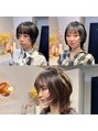 シーンヨコハマ 横浜店(SCENE yokohama)&nbsp;ウルフカットやレイヤースタイル！