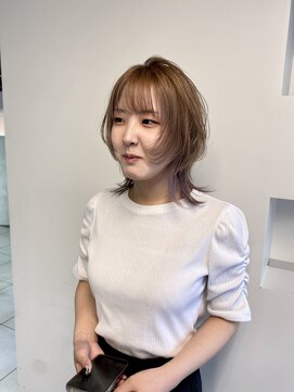 ユッカ 高槻茨木店(YUCCA) 【 YUCCA 】大人可愛い20代30代40代ウルフ・/ベージュ