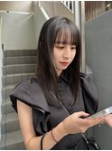 透明感髪質改善ベージュダブルカラーミルクティーグレージュ