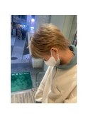 ダブルカラーのプラチナベージュ♪