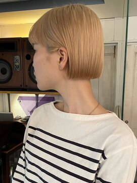トリコ 柏(tricot) 大人可愛い/ミニボブ/ハイトーンボブ/小顔ショート/20代30代