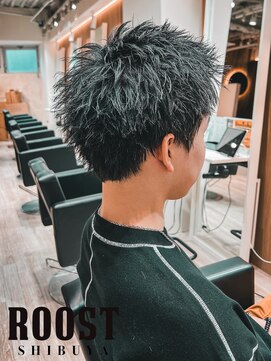 ルースト 渋谷店(ROOST) スパイキーショート/ソフトツイスト/ピンパーマ