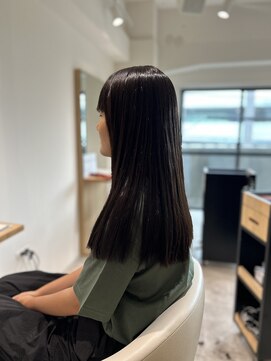 ソイクフ 四条大宮店(SOY-KUFU) スタイル名 大人可愛い◎イメチェン似合わせカット◎セミディ