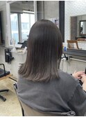 オリーブグレージュ/ブリーチなしダブルカラー