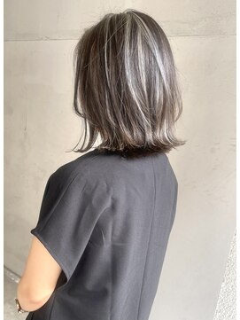 ヘアーアンドアトリエ マール(Hair&Atelier Marl) 【Marl】Wハイライトカラー×ホワイトグレージュ