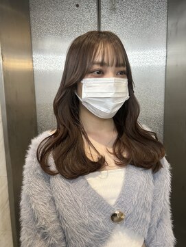 リリー(Lilley) 【lilley 稲永麻衣】レイヤーカット+顔まわりカット+韓国ヘア