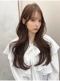 髪質改善*韓国フェミニンロングくびれカット*美髪【Zina梅田】