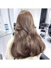 【ALISA指名限定】カット+ブリーチありなし選べるWカラー+髪質改善Tr