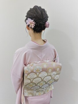 横濱ハイカラ美容院(haikara美容院) 浴衣着付けとヘアセット