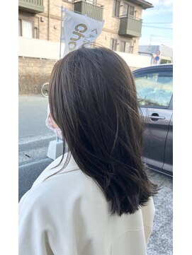 ヘアデザイン シュシュ(HAIRDESIGN Chou Chou produce by ORANGE) オリーブアッシュ