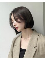 ルル 表参道(lulu.)&nbsp;黒髪/ボブウルフ/ネビージュ/小顔/ワンレン