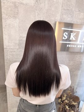 スキル 水戸(SKILL) ピンクブラウン/トリートメントストレート