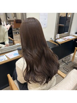 ケア アンド デザイン ココロ(care&design KOKORO) Wカラー × ヘーゼルブラウン