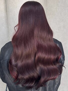 イリ 大阪(ili) ハイライトカラーミルクティーベージュレイヤーカット