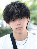 無造作エアウルフショート