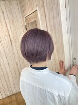シングル 柏(Single)&nbsp;ブリーチ、カラー、ショート、ラベンダー、レイヤー