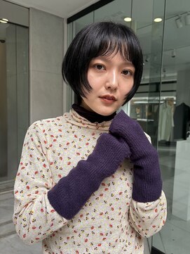 シータ(sheta) 黒髪マッシュショート【表参道/青山】