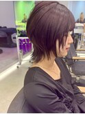 人気!ショートウルフヘア!美由紀#八王子