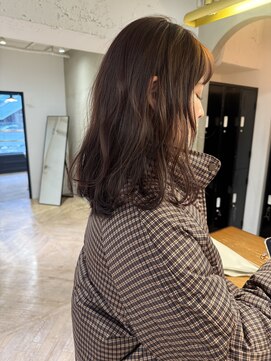 ローレン(LOREN) 透明感髪質改善ベージュダブルカラーミルクティーグレージュ