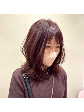 イルームバイリンクス 大宮(ILLUME by LINKTH) レイヤーカット/くびれヘア/艶カラー/暖色カラー