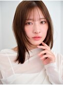 くびれミディ韓国レイヤー×うるつや水光カラー