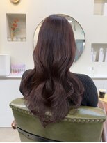 ヒョンミョン ライズバイレボ 柏西口店(hyon myon/RISEbyREVO)&nbsp;レイヤーカット/くびれヘア/ボルドーカラー