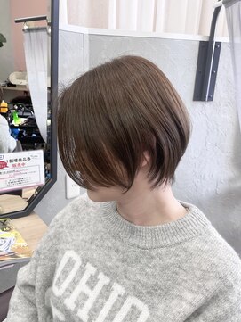 キセイ イオンモール新利府北館店(KISEI) 【髪質改善カラー】白髪染め×小顔ショート♪30代40代50代60代