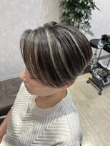 アッシュ 八王子みなみ野店(Ash) コントラストハイライト/ショート/八王子みなみ野/八王子