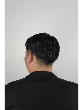 カズヘア 段原店(Kazu Hair) ツーブロック×七三