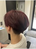 リバースセンターパート/ニュアンスパーマ/ダウンバング/鎌取