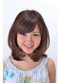 スイート・セミラウンドボブ