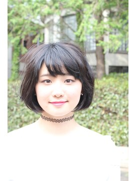 ルークス 中央林間(LOOOKS) ナチュラルハイライトでボブに変化をつけたスタイル